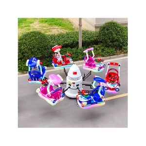 회전 리프트 스페이스 셔틀 스퀘어 야외 어린이 야시장 노점 놀이 공원 말 놀이 도구 - Product Image 4