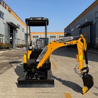 LIVRAISON GRATUITE Mini-excavatrice 1,5 tonne Moteur Kubota EPA pour chantier, tracteur chenillé, nouvelle excavatrice compacte 1 tonne 2 tonnes pour ferme