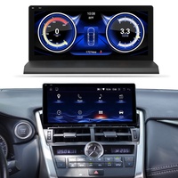 YZG 10,25 "8 Core Android 10,0 Carplay Multimedia GPS Radio reproductor de DVD de navegación para Lexus NX 200 300H 2014-2017