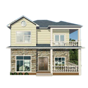 Tùy chỉnh thiết kế hiện đại kết cấu thép nhẹ biệt thự xanh và các tò<span class=keywords><strong>a</strong></span> nhà dân cư để tự xây dựng nông thôn - Product Image 5