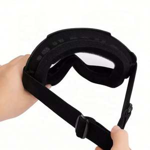 Casco de Motocicleta Abierto Estilo Vintage con Visera Desmontable y Gafas Protectoras, Resistente al Viento y al Polvo para Hombres y Mujeres - Product Image 3