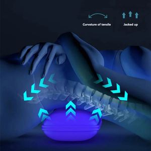 9 Modes <b>Vibrating</b> Air Compression Heated Electric <b>Back</b> <b>Massager</b> Cervical Massage Mattress Machine - Product Image 4