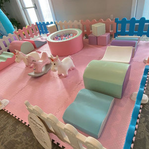 Daycare Pre School Kids <strong>Soft</strong> <strong>Play</strong> And Jumper With Ball Pool Pit Area Softplay Climber Set Indoor Playground Toddler <strong>Soft</strong> <strong>Play</strong> - Product Image 2