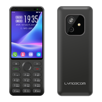 Teléfono Kosher con Sistema de Filtrado de Botones 4G, Llamadas y Mensajes, Doble SIM, VoLTE, Teclado Hebreo, Batería de Larga Duración, Pantalla Táctil de 2.8 Pulgadas