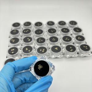 Kit di Gemme per Denti Placcate Oro su Base in Rame, Accessori Multiuso per lo Sbiancamento dei Denti e Decorazione di Gioielli con Gemme a Forma di Lettere - Product Image 1