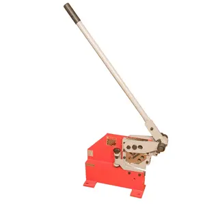 hand manual metal cutter guillotine bend bar and section shear