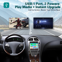 Boîte sans fil Apple MMI Carplay pour Lexus ES 2006-2012 ES350, interface Android Auto, Mirror Link, radio, caméra de recul
