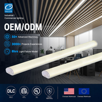 Éclairage intérieur OEM ODM pour magasins, bureaux, bibliothèques, tubes LED linéaires de 40W, 50W, 60W, 80W, 2 pieds, 4 pieds, 5 pieds, 6 pieds