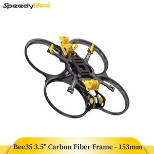 SpeedyBee 2025 Bee35 Marco de fibra de carbono de 3,5 "-Distancia entre ejes de 153mm para Dron con conductos FPV Freestyle y Cinewhoop (Kit de bricolaje ultraligero) - Product Image 2