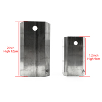 Support de Présentation pour Feux d'Artifice 2 Pouces 1.2 Pouces en Aluminium à Tir Unique