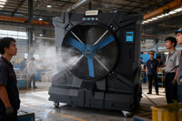 CaOiOrL 36 "1140W ventilateur évaporatif refroidisseur commercial souffleur d'air d'eau SAA ETL approuvé CE pour le refroidissement par temps chaud