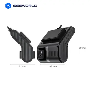 Seeworld V7 Video Recorder phía trước và bên trong cabin ống kính kép Dash máy ảnh cho xe ô tô