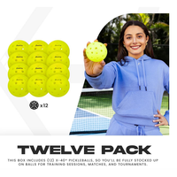 Ballon de Pickleball 2026 US Philippines, Meilleures Ventes, 40/26/48 Trous, en PE Moulé par Injection, Haute Élasticité, Durable pour Match et Entraînement