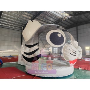 Casa de Burbujas Inflable de PVC de Grado Comercial Csatle de 0.55 mm para Niños, Fiestas al Aire Libre, Parques de Diversiones, <span class=keywords><strong>Juegos</strong></span> Comerciales en el Patio Trasero - Product Image 6