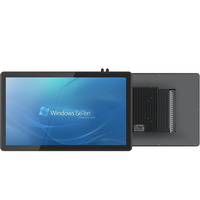 18.5 21.5 27 Inch Smart Android Touch Panel Pc Tablet Komputer Monitor Kapasitif All in One Pc untuk Periklanan di Lift
