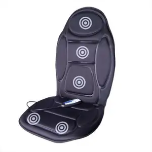 Siège de voiture universel, 5 moteurs, coussin de Massage thermique pour chaise, pour le cou et les fesses, 25mm