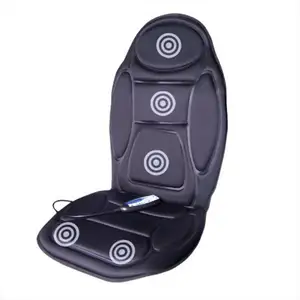 Unique Design neck Butt volle körper Car Seat 5 motor Vibrate zurück Heat Massage Cushion For Chair