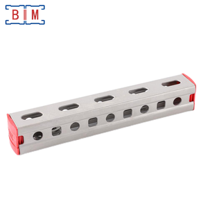 批发价粉末涂层 P1000T 槽钢 41X41X2.5mm 1-5/8 X 1-5/8 英寸，带加强肋，现货 - Product Image 3