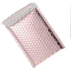 <strong>Free</strong> Sample Logistics Packaging Metallic <strong>Bubble</strong> Envelopes Aluminum Padded Envelopes Custom Rose Gold <strong>Bubble</strong> <strong>Mailers</strong> with logo - Product Image 2