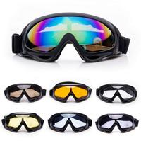 Lunettes de soleil de sport, coupe-vent, anti-poussière, anti-éblouissement, lunettes de moto anti-UV, accessoires de ski