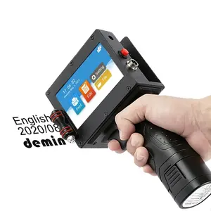 Impressora a jato de tinta portátil uv para impressão automática, pequena máquina QR co com codificação de data de produção, venda imperdível