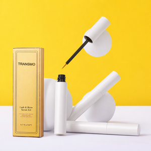 Tube vide pour sérum de croissance des cils et mascara pour sourcils, marque privée, 9 ml, plastique + aluminium, diamètre 16-17,9 mm, sérigraphié - Product Image 3