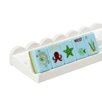 Handgefertigter, gewellter magnetischer Mahjong-Schieber, Hochglanz-Holzständer-Set, langlebig, für 4 Spieler, tragbare magnetische Schieber für Feiertagspartys