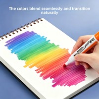 Carnet de dessin A4 professionnel pour marqueurs et gouache, idéal pour les étudiants, cadeau parfait pour les artistes et les dessinateurs de bandes dessinées