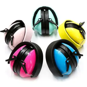 Coussin d'oreille souple en Abs, Protection auditive, pliable, Design Compact, anti-bruit, pour les oreilles, pour une utilisation de longue durée