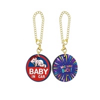 Porte-clés rond en MDF à personnaliser, logo personnalisé, étiquette de sac, ornements, sublimation vierge, pendentif en forme de tasse Stanley