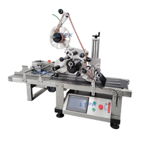 Machine d'étiquetage automatique de bureau pour sachets sous vide en aluminium, masques faciaux, pochettes à fermeture éclair et cartes en papier