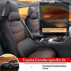 Fundas de Asiento de Coche Transpirables y Resistentes al Desgaste para Toyota <span class=keywords><strong>Corolla</strong></span>, Juego Completo para las Cuatro Estaciones, Precio Bajo al por Mayor - Product Image 4