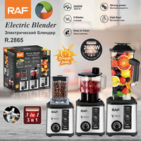 RAF Elektrische Sapcentrifuge Blender 2.5L 3-in-1 Sapmixer met Molen voor Thuiskeuken