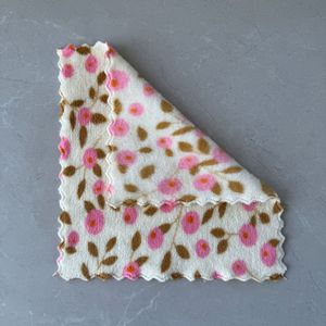 Paño de Cocina de Microfibra con Estampado Floral Xin Zhong Hua, Toalla de Cocina Pequeña Cuadrada Absorbente - Product Image 2