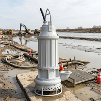 Pompa Pasir Submersible Tugas Berat dan Pompa Filter Pasir Industri untuk Pengerukan Sungai Sistem Pompa Hisap Pasir yang Tahan Lama
