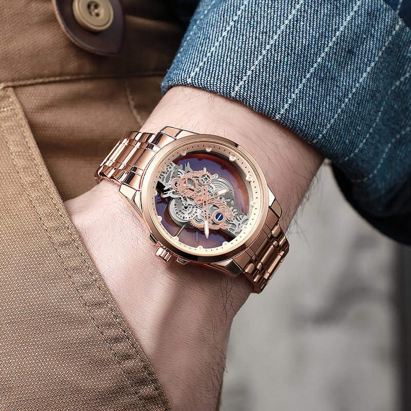 mens 3d disassembled l watch