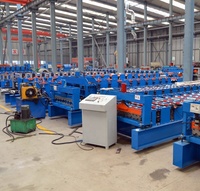 Machine de Profilage de Haute Qualité pour Tôles IBR, Toiture en Acier Prélaqué PPGI Galvanisé, avec Système de Contrôle PLC