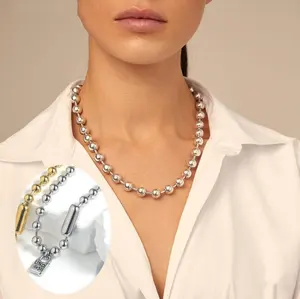 Kunci Kalung Liontin Mode Perhiasan Wanita Joyeria Perhiasan Kualitas Terbaik 316L Unisex Kunci Cinta Hati Liontin