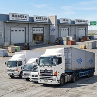 Service d'expédition maritime Amazon FBA Chine-USA-Brésil porte-à-porte DDP FCL Conteneurs 40GP/20GP/40HQ/45HQ Livraison en 3 jours