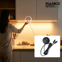 Contrôleur intelligent 12V 24V 5A pour maison connectée, à détection de mouvement par infrarouge, interrupteur tactile capacitif à capteur de lumière LED pour armoire en bois