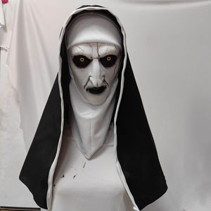 Nữ tu mặt nạ Linh Hồn triệu Tập 2 cosplay headcover Halloween đáng sợ nữ tu linh hồn Masque Prop Khủng Bố Nữ tu ma Headgear đáng sợ nhăn nhó - Product Image 2