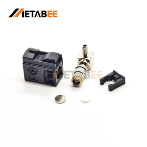 Conector Hembra Negro Fakra A para Cable Coaxial de Radio de Coche RG316 RG174, Alta Frecuencia RF - Product Image 1
