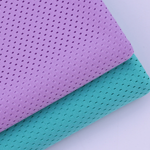 Tùy Chỉnh 100 Polyester <span class=keywords><strong>Warp</strong></span> Coolmax Thăng Hoa Dệt May Thoáng Khí Dệt Kim Đồng Bằng Lưới Vải Lưới Cho Thể Thao T-Shirt Lót - Product Image 3