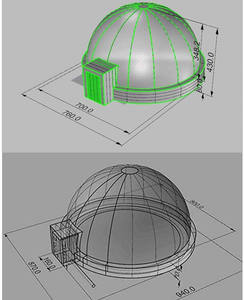 Dôme de planétarium gonflable portable Starlab de 6 m de diamètre, tente pour enfants, événements astronomiques - Product Image 5