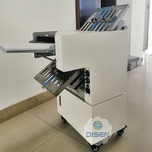 Petite plieuse A3 entièrement automatique personnalisable Plieuse de livres en <span class=keywords><strong>origami</strong></span> multifonction à six peignes avec automate Siemens - Product Image 4