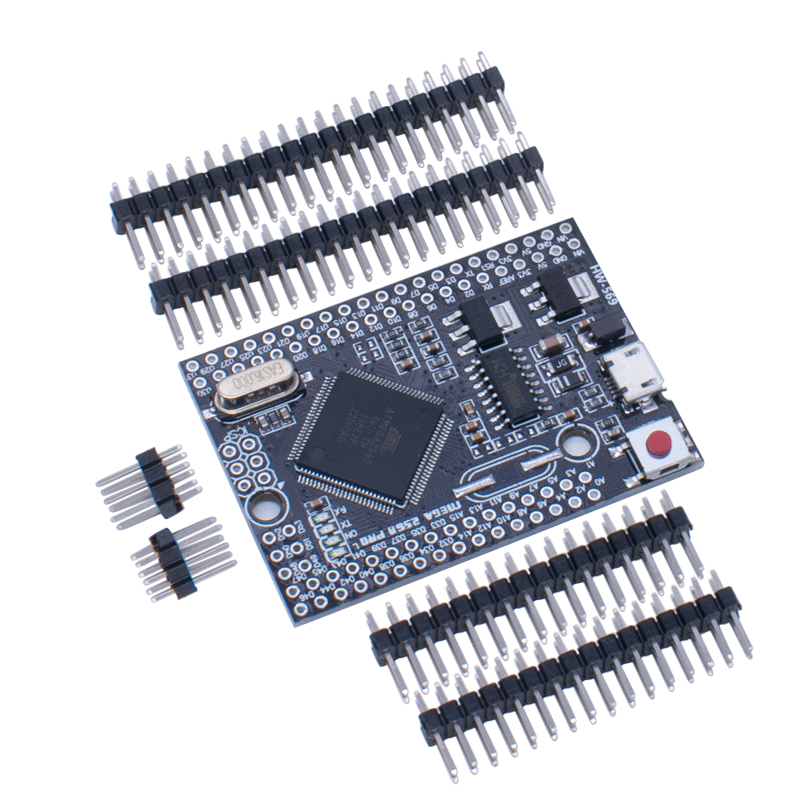 HWAYEH Mega 2560 PRO MINI 5V (Embed) CH340G ATmega2560-16AU With Male Pinheaders Compatible For Arduino Mega 2560