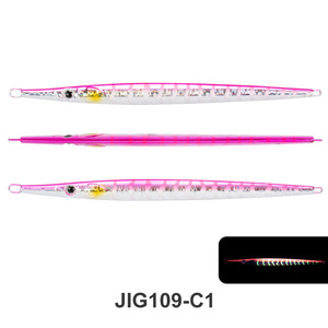 Nouveau Oem 80g 100g lumineux métal gabarit leurres Vertical rapide naufrage haute mer rapide automne jigging pêche leurre-<span class=keywords><strong>acheter</strong></span> Baitcast bâton - Product Image 2