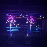 Лазерные световые приборы Knight 3W для дискотек и вечеринок, DMX512, для помещений