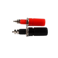 Bornier isolé de 4 mm, bornier pour haut-parleur, ressort de tension, amplificateur, prise banane, borne de connexion