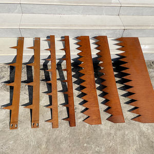 Fábrica personalizada Carden Corten acero y acero galvanizado jardín decoraciones de metal resistentes al aire libre para cualquier espacio - Product Image 4